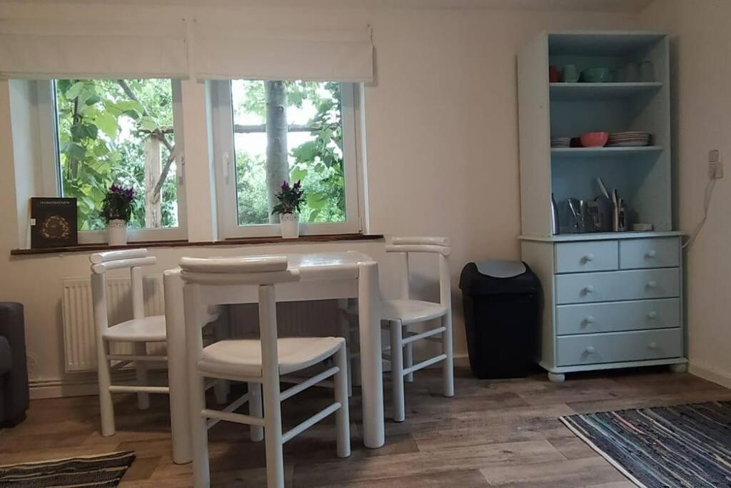 Fairschlafen - Gartenwohnung Buecken Luaran gambar
